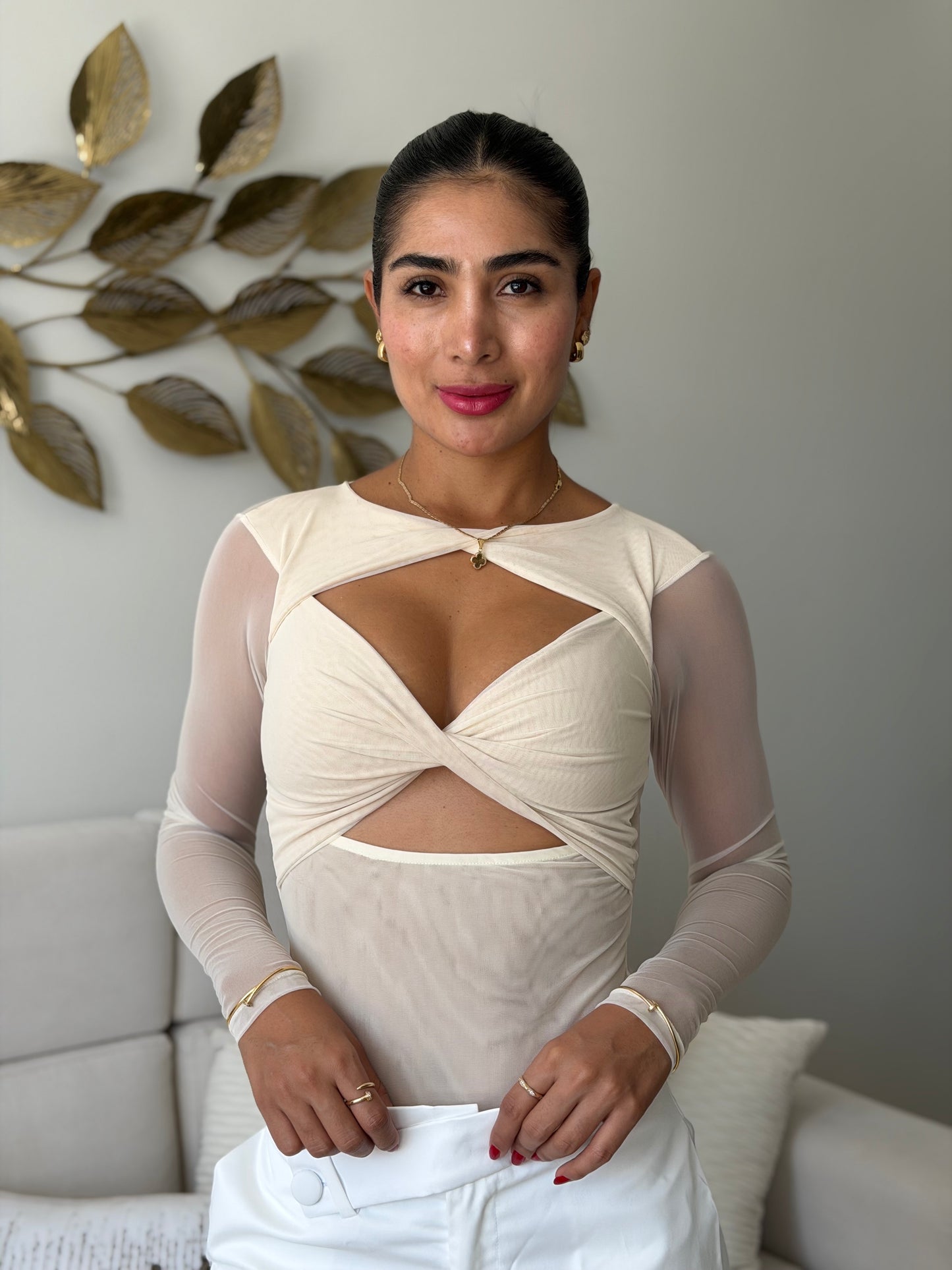 Body mallatex entorchado nude