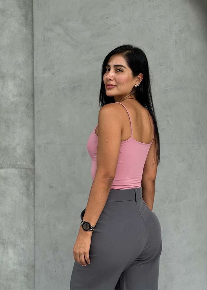 Body Triángulo Rosa