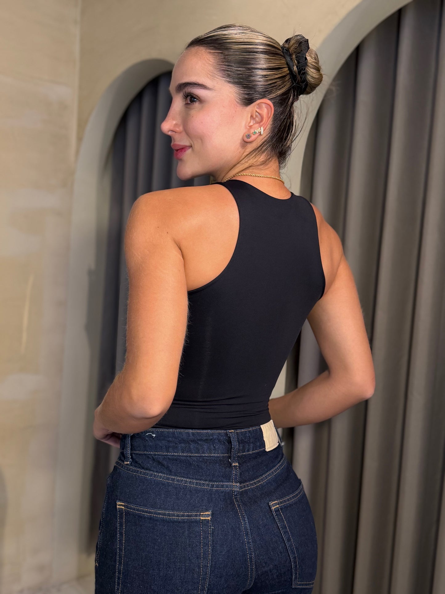 Body Esqueleto Negro