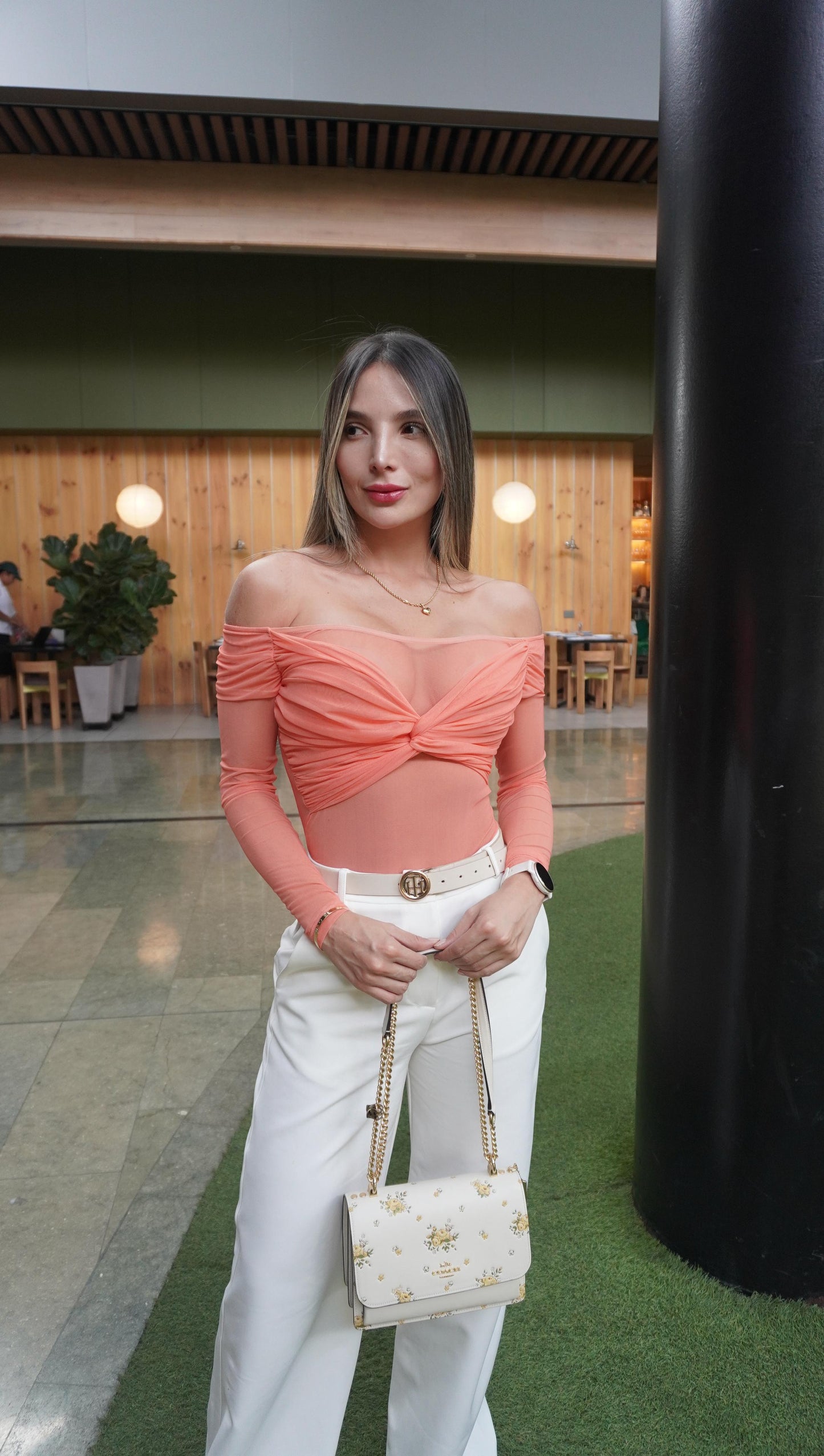 Body mallatex nudo naranja