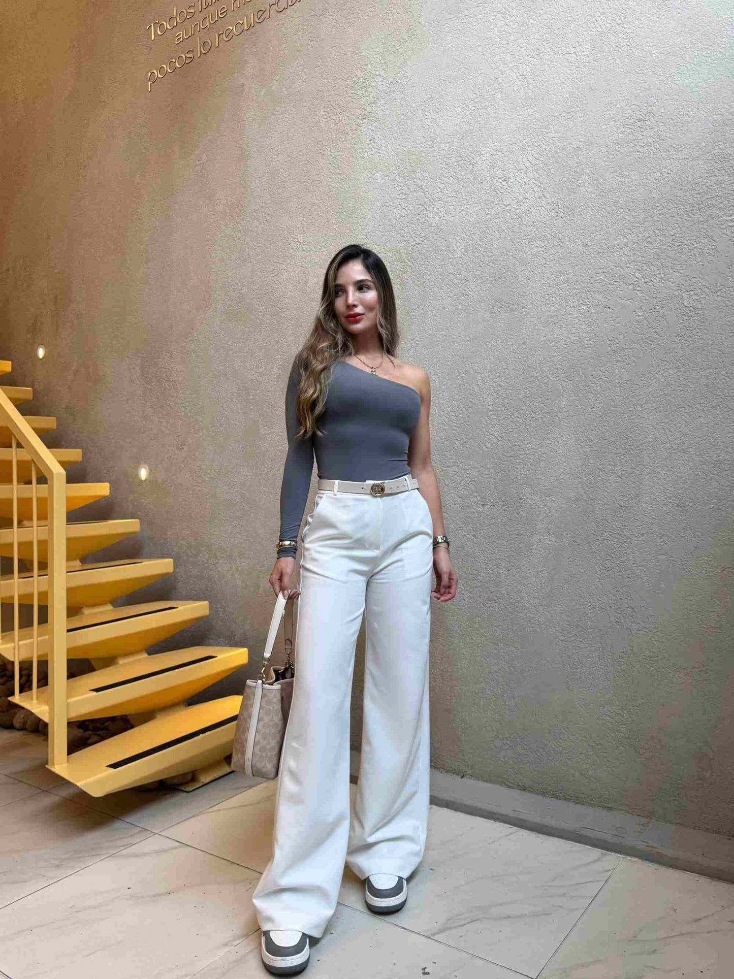 Pantalón Clásico Blanco
