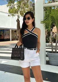 Short Tela Blanco