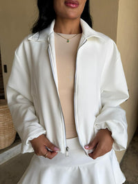 Chaqueta Bombers Blanca