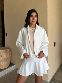 Chaqueta Bombers Blanca