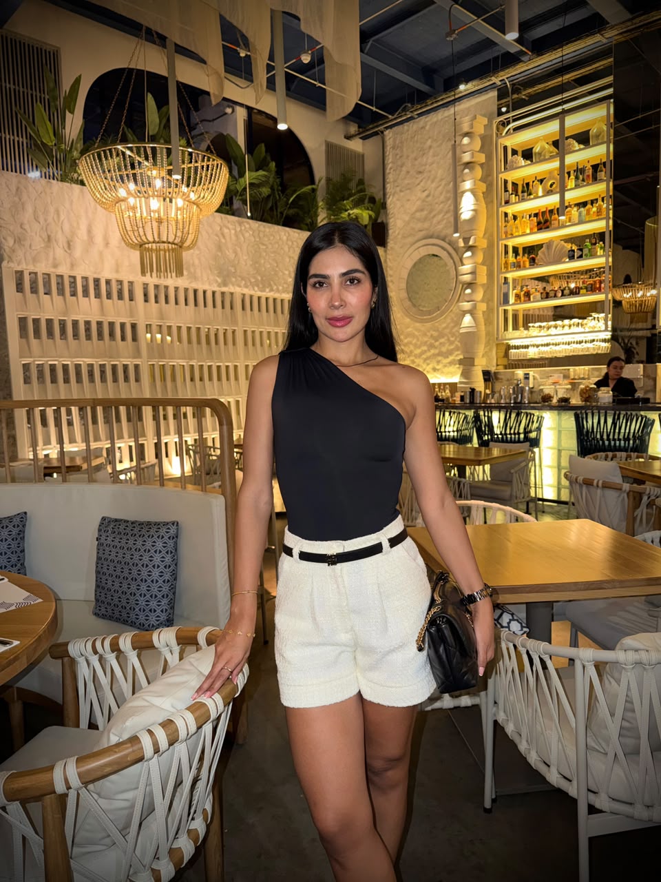 Short Texturas Marfil