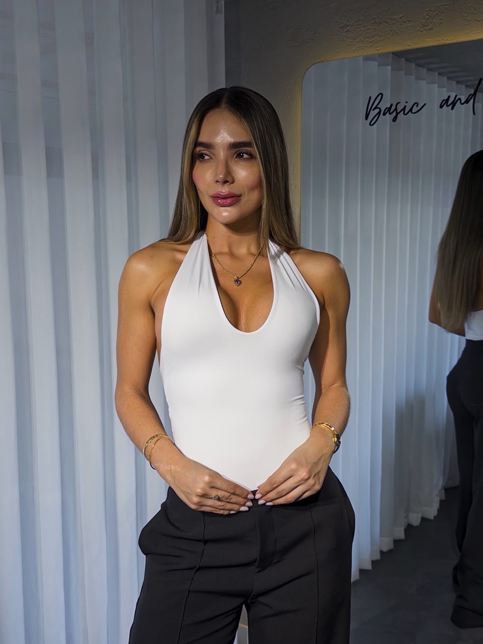 Body SA escote Blanco