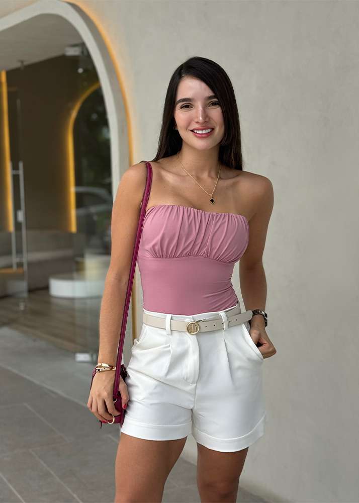 Body Palabra De Honor Rosa