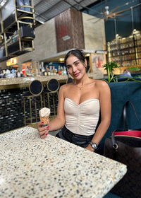 Body Túnel Strapless Nude